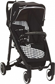 Коляска Brevi прогулочная Crystal, черно-белая (Brevi, 718/035)